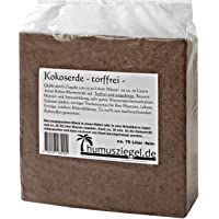 Humusziegel Tierra de Fibra de Coco- sin turba ni Fertilizante- para Uso Interior y Exterior- Plantas Muy fértiles- para…